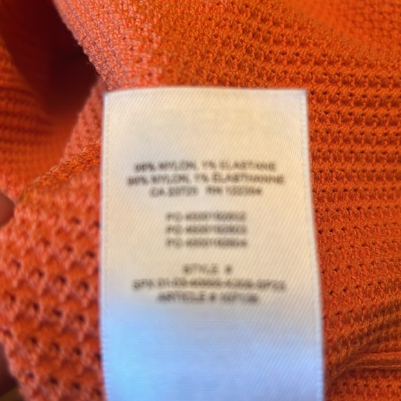 Aritzia Babaton Sculpt Knit Orange Top - Picture 7 of 7
